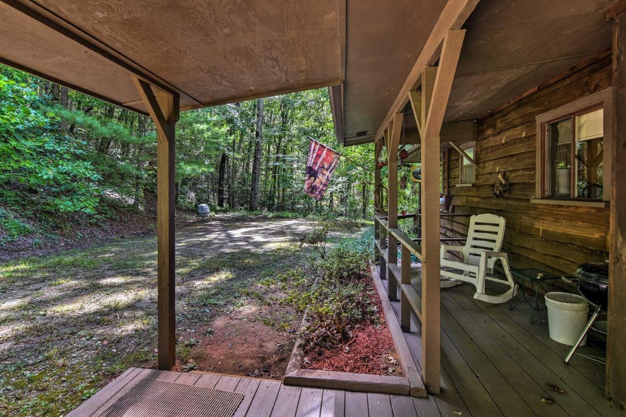 Robbinsville Cabin With Deck 3 Mi To Fontana Lake! Kültér fotó